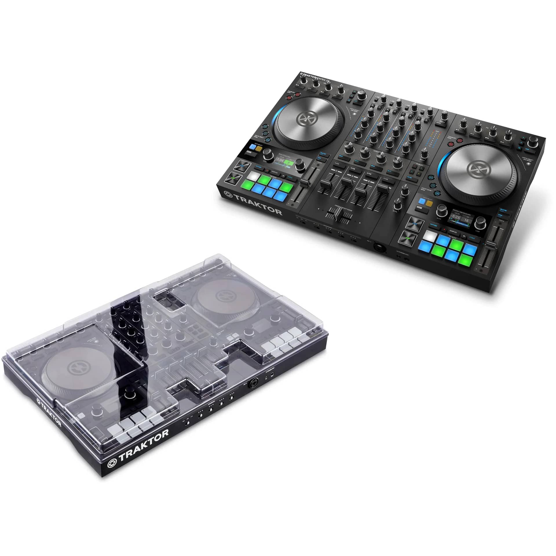 Native Instruments Traktor Kontrol S4 MK3 + capot de protection Decksaver –  Musik  dj
